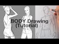 How to draw body  tutorial