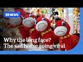Year of the sad horse: Factory mistake creates viral toy in China | The World | ABC NEWS