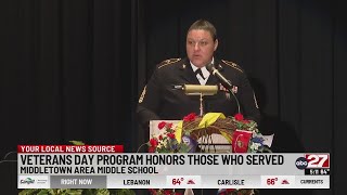 Middletown Area Middle School holds annual Veterans Day program