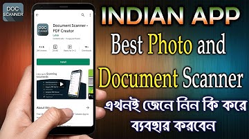 Best Photo & Document Scanner App | Doc Scanner | Detail Information in Bengali