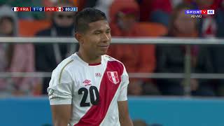 Peru vs Francia - Tarjeta Amarilla a Flores 4k HDR