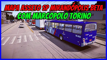 🔴Gameplay Proton Bus Simulator | Mapa Asseto SP Mirandópolis Beta | Linha 2 | Mods | PBSU