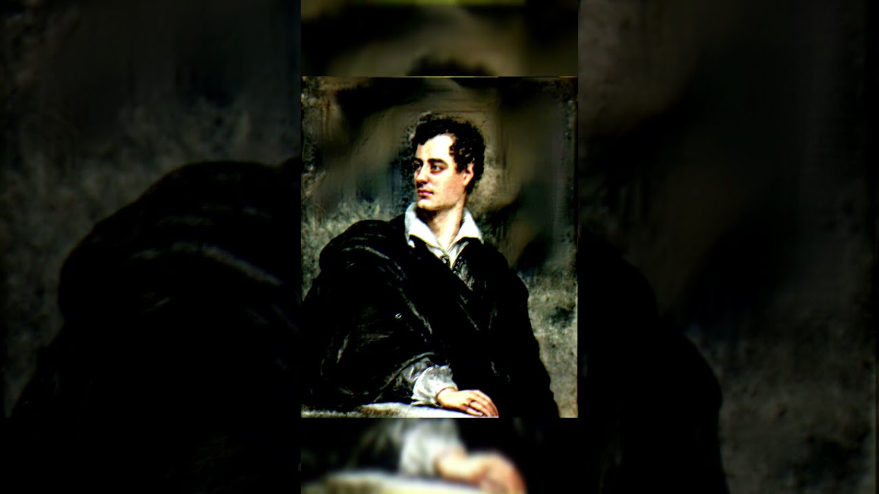 Lord Byron-«My Soul Is Dark»«Моя душа мрачна». 
