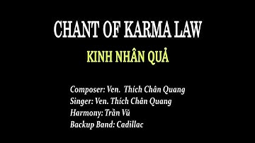 HỌC TIẾNG ANH QUA BÀI KINH NHÂN QUẢ