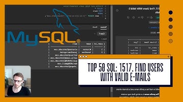 Mastering SQL: Validating Email Addresses with Regex | LeetCode #1517