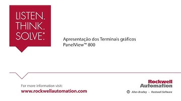 Animação nos terminais gráficos PanelView™ 800
