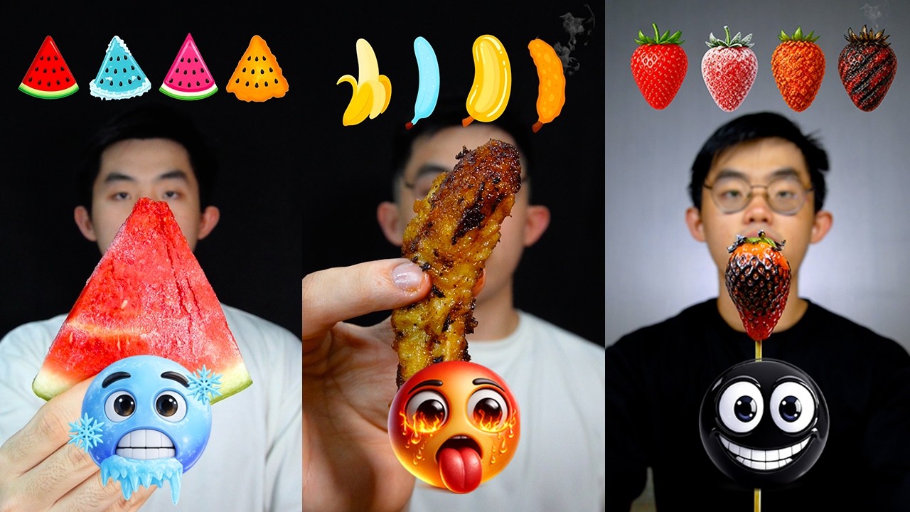 [KOMPILASI] MAKAN BUAH BEKU, GORENG, BAKAR, GOSONG!!