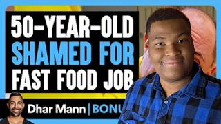 50-Year-Old SHAMED for FAST FOOD Job | REACTION | Dhar Mann Bonus!