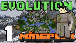 Mike Digivolve To! Ep 1 Gamnrd Plays Evolution on Mineplex