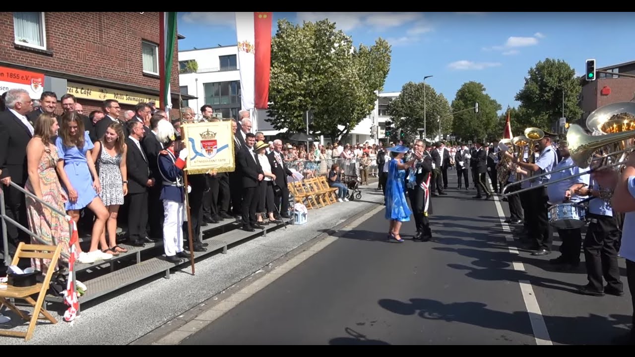 Schützenfest 2025 in Neuss Grimlinghausen. Serenade
