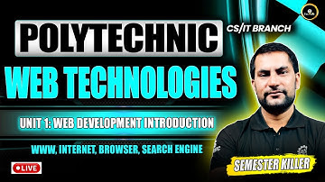 WWW, Internet, Browser और Search Engine Explained in Hindi | Web technology  | #bteup  #astechnic