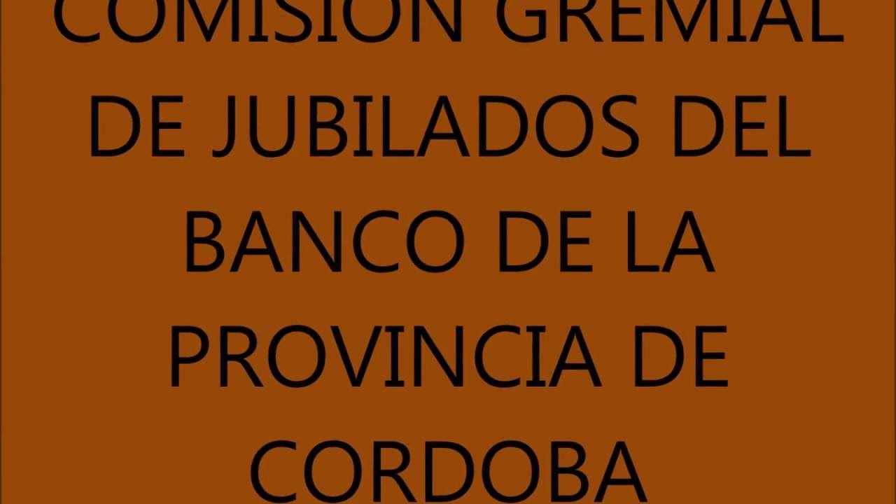 COMUNICADO DE GREMIOS APORTANTES A LA CAJA DE JUBILACIONES DE CORDOBA ...