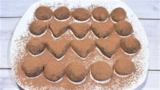 2 INGREDIENTS CONDENSED MILK CHOCOLATE TRUFFLES RECIPE