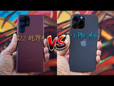 S22 Ultra VS Iphone 13 Pro Max Camera Comparison | Photo & Video!