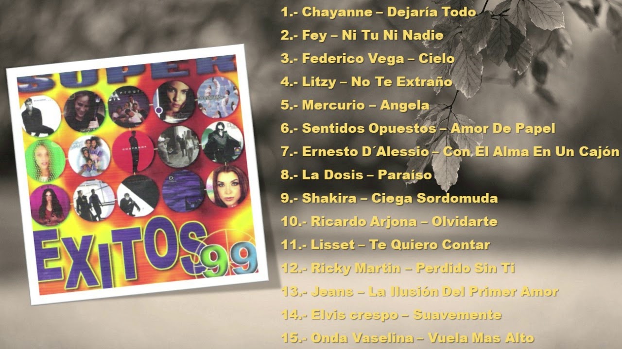 Cd Super Éxitos 99 - YouTube