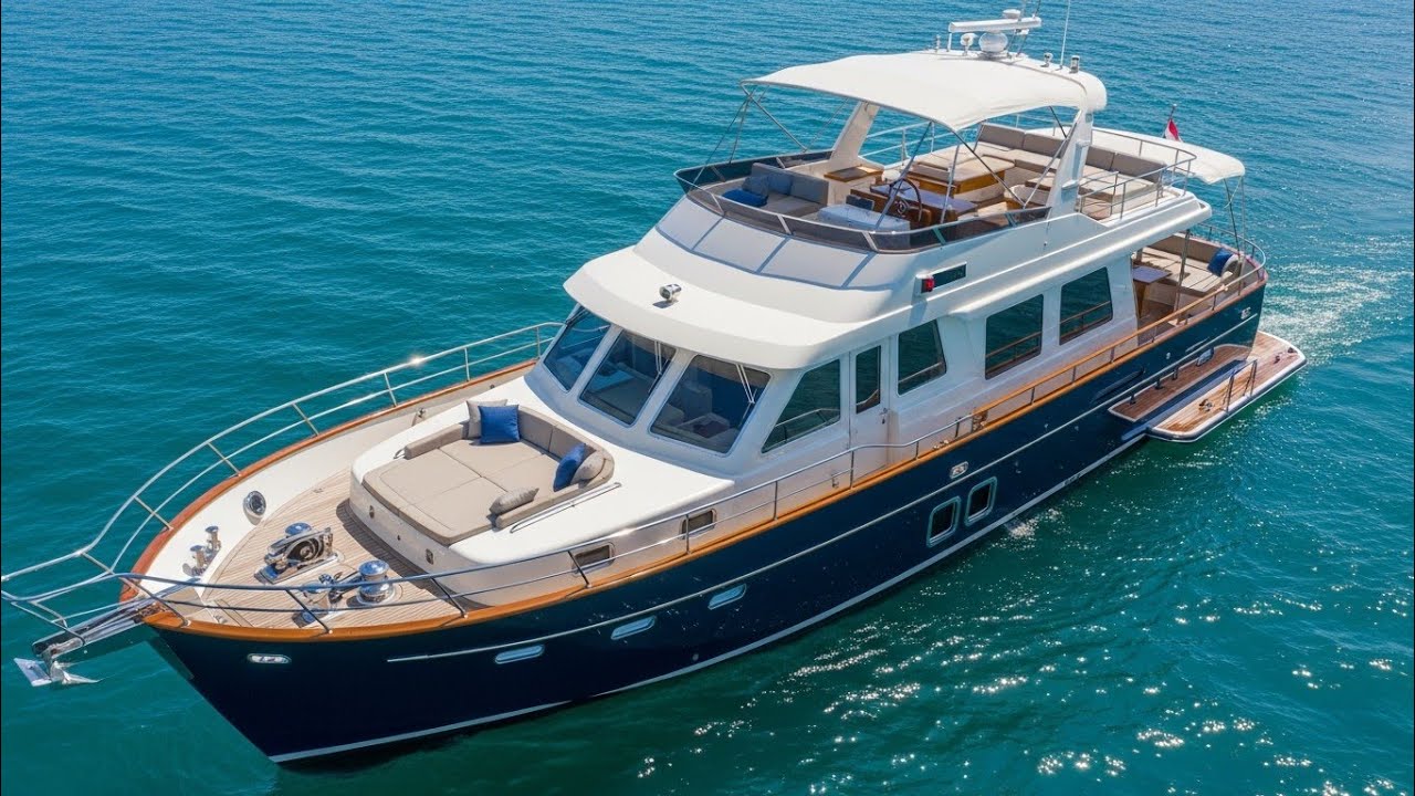 Обзор Silverline Trawler 1500 | Идеальная голландская мини-суперяхта для дальних круизов