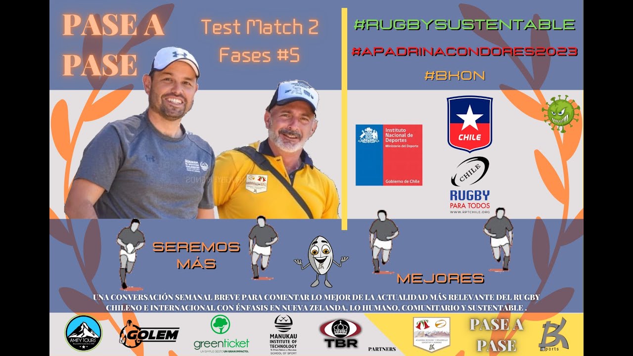 TMO #3 Fases #5 Test Match 2: Frenazo de las conversaciones del piloto del IND y Chile Rugby