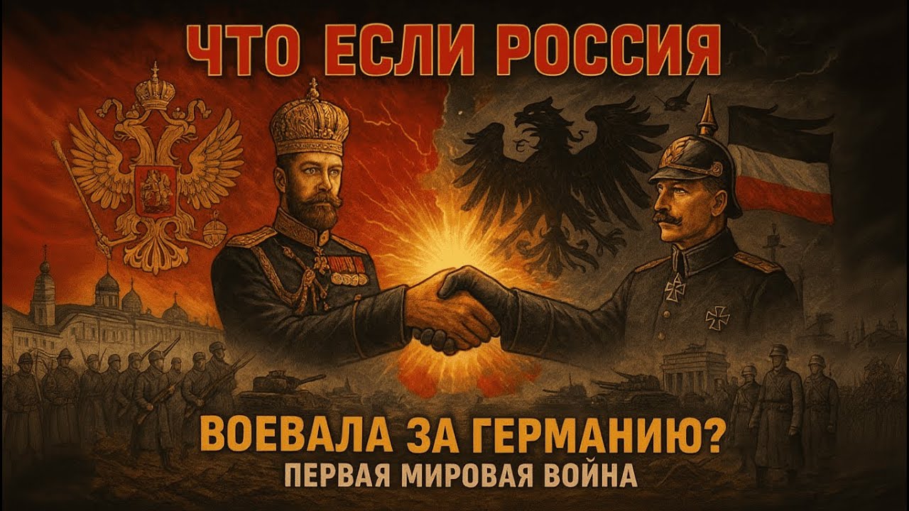 Что если бы Россия ВОЕВАЛА ЗА ГЕРМАНИЮ в Первой мировой войне?