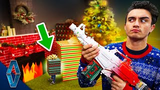 NERF Christmas Present Prop Hunt Challenge!