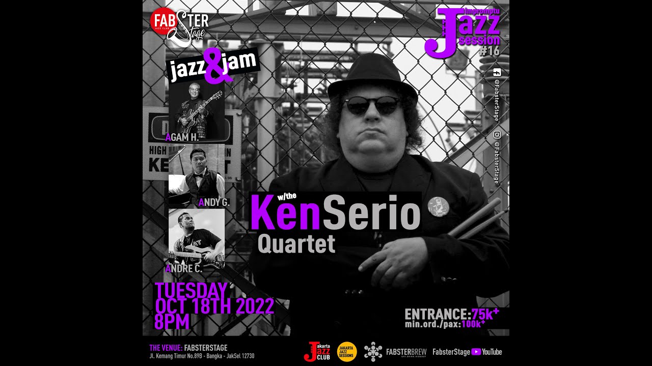 "Impromptu Jazz Session" #16 w/the "Ken Serio Quartet" - Set 2