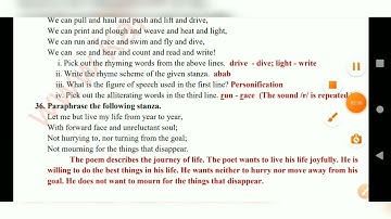 10th std english first revision model question paper 2022