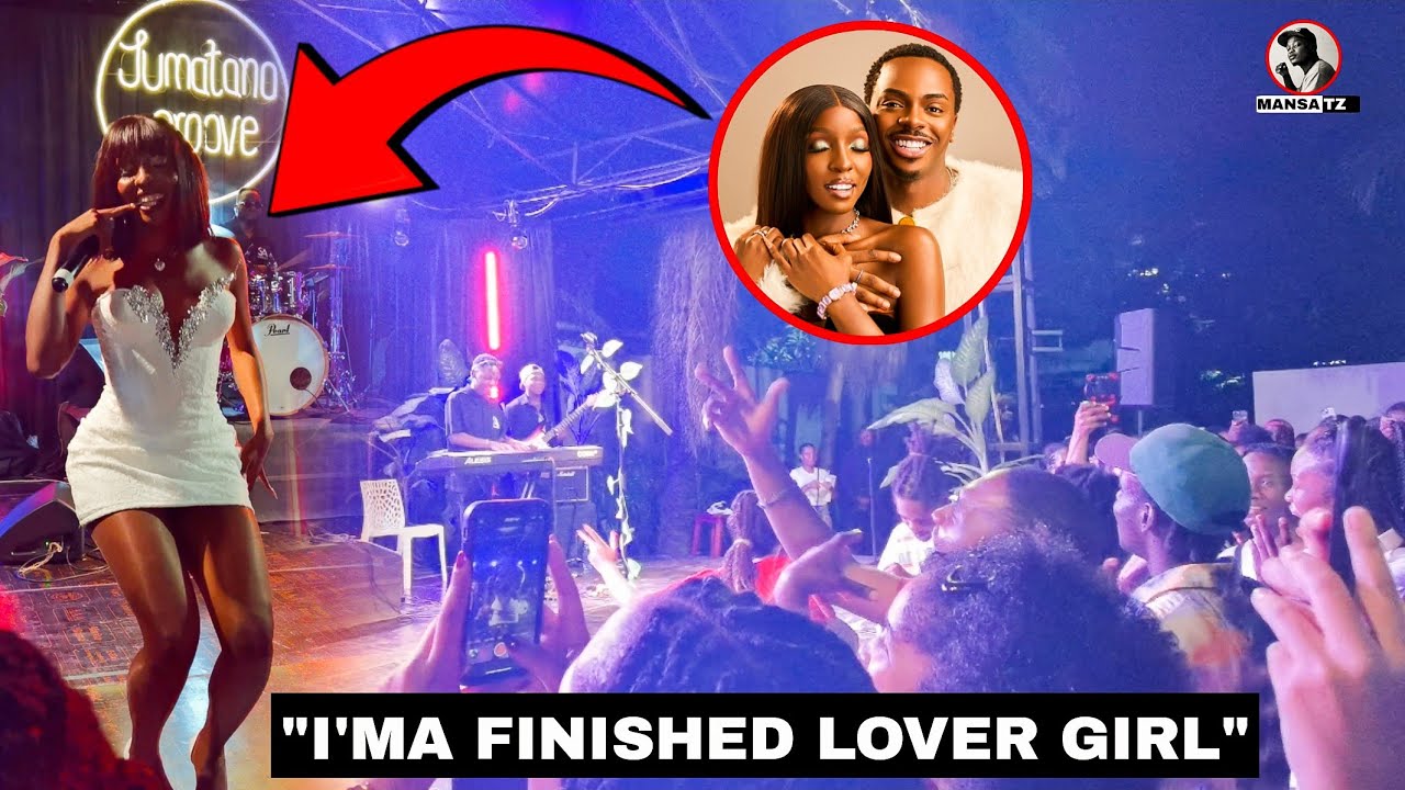 Phina declares her love for Eni on stage, calls herself a “finished lover girl.”