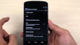 How to Turn on flight mode on Google Nexus 4 (LG) screenshot 3