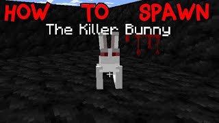 Minecraft: How To Spawn The Killer Bunny! [1.8] (Rabbit of Caerbannog)