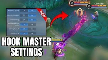 FRANCO PRO HOOK SETTING // HOK MASTER FRANCO SETTING #mobilelegends #moba5v5 