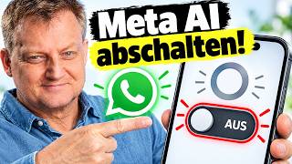 Meta AI entfernen geht nicht – abschalten schon. So geht’s in WhatsApp