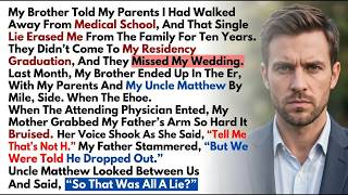 My Family Believed My Brother’s Lies For 10 Years And Cut Me Off. Until We Met Again In A Hospital…