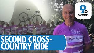 Army veteran leads leg of coast-to-coast cancer fundraising bike ride