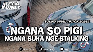 Dj Ngana So Pigi  Ngana Suka Ngestalking Sound Kela Fvnky Viral 2026