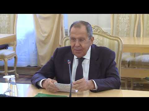 С.Лавров и Д.Байрамов, Москва, 5 декабря 2022 года