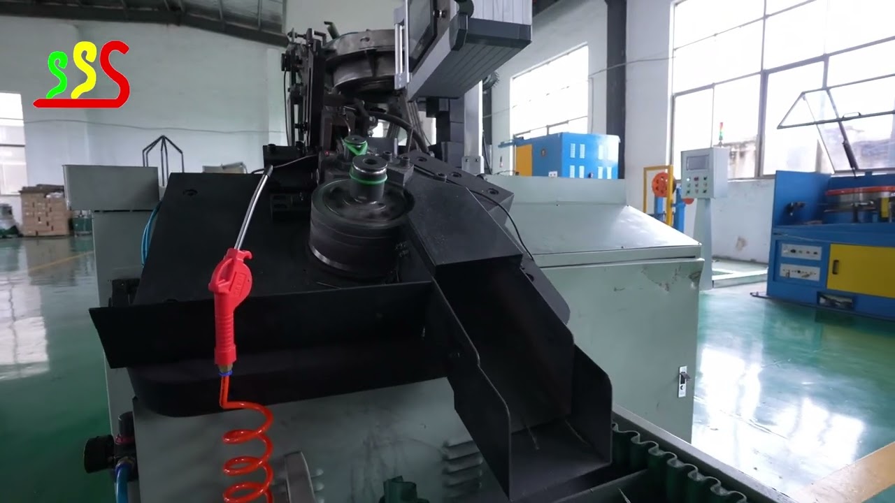 high speed nail thread rolling machine for screw /ring shank in fully auto coil line