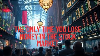 The only time you lose money in the stock market #investmenttips #panicselling #losses
