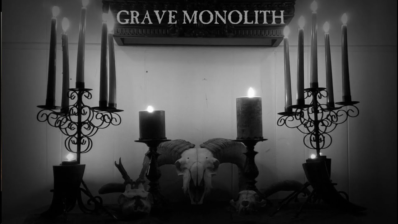 Grave Monolith - Abhorrent State of Bliss {LYRIC VIDEO} [single version] (Funeral Doom Metal}