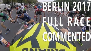 Berlin inline marathon 2017 full race with comments(pascal briand vlog 79)