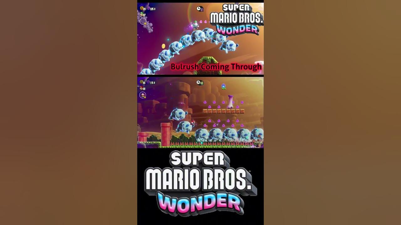 Super Mario Bros Wonder promovido com shorts divertidos