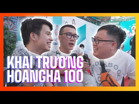 Video Đi khai trương cửa hàng Hoàng Hà Mobile thứ 100 gặp... - youtube