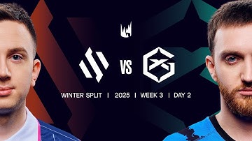 BDS v GX | 2025 LEC Winter | Week 3 Day 2 | Team BDS vs. GIANTX