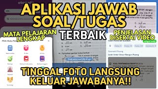 Aplikasi Terbaik Jawab Soal Matematika, Fisika, Kimia, Scan Soal keluar Jawaban!