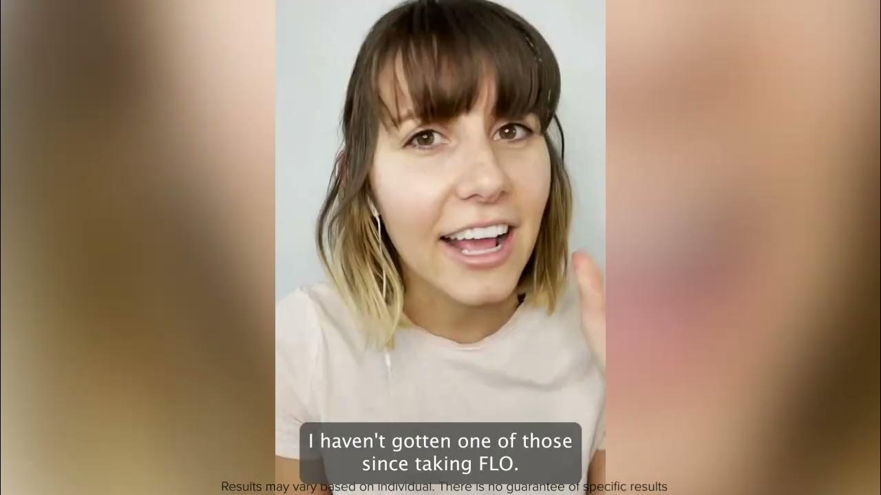 FLO Vitamins Acne Testimonial YouTube