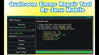 Qualcoom Emmc Repair Tool By Janu Mobile