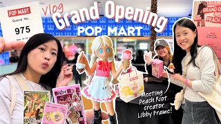 PopMart GRAND OPENING Experience in Dallas//Meeting PEACH RIOT creator!