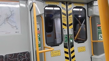 Queensland Rail New Generation Rollingstock (NGR 763): Roma Street to Albion (Shorncliffe train)