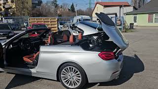 2018 Bmw 435D 4X4 Roof Operation