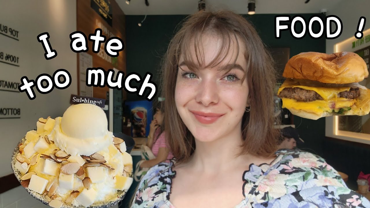 ☀️Sunny day memories in Busan🍨 | Eating with oppa & friends🥰🇰🇷