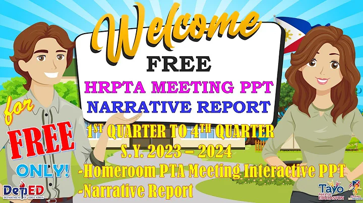 FREE HOMEROOM PTA MEETING PPT & NARRATIVE REPORT FROM FIRST QUARTER - FOURTH QUARTER S.Y. 2023-2024 - DayDayNews