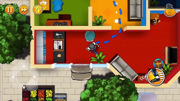 Robbery Bob   Gameplay Walkthrough Part 2   Chapter 2  Downtown iOS, Android